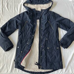 Aeropostale Blue Jacket with Fleece Lining